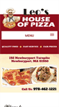 Mobile Screenshot of leoshouseofpizza.com